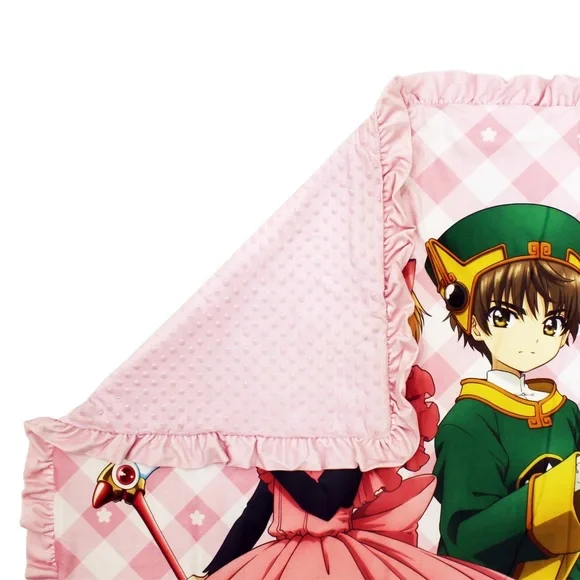 Cardcaptor Sakura Ruffle Blanket - Picture 3 of 3